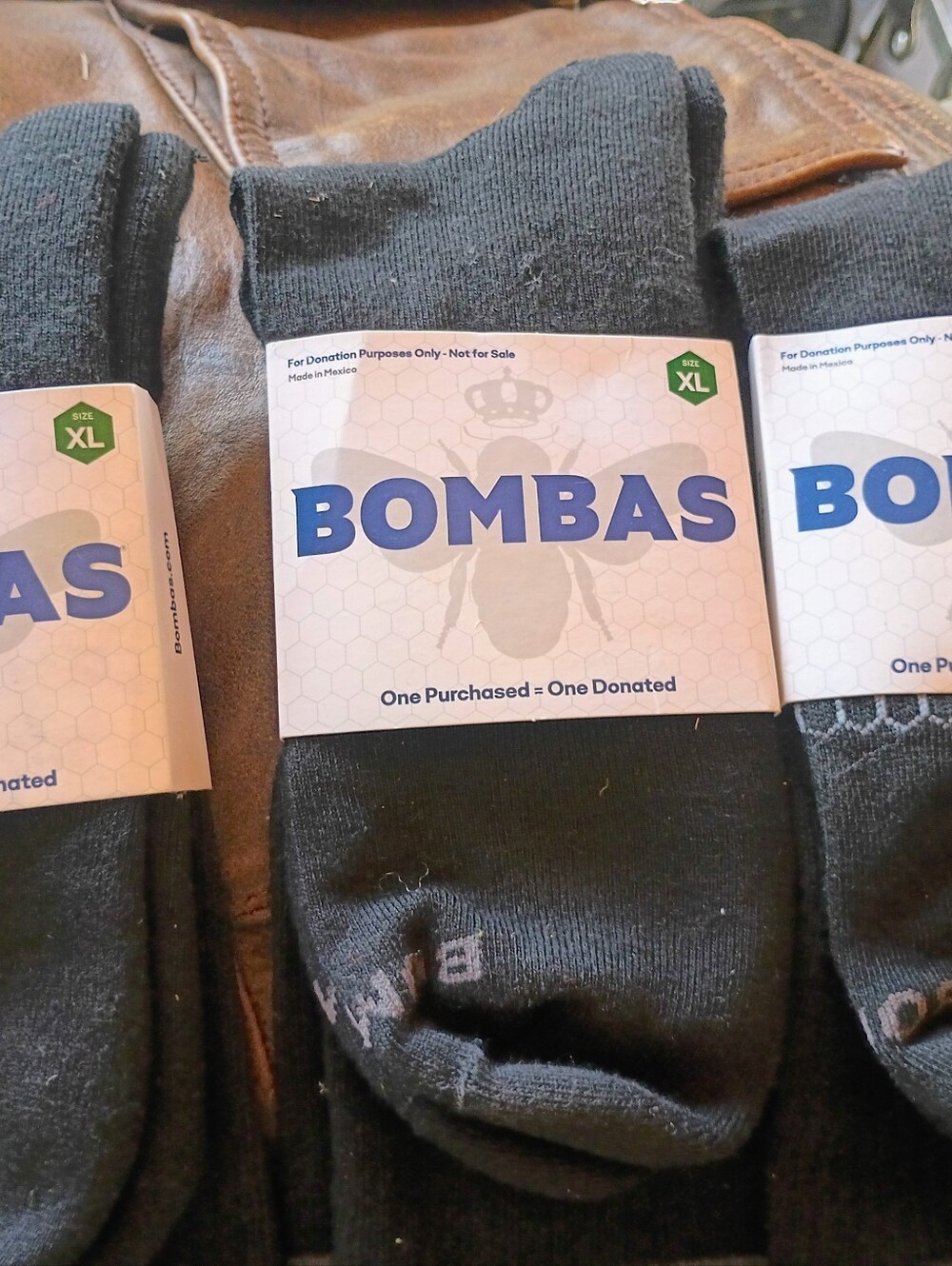 Bombas XL Socks 3 Pair New